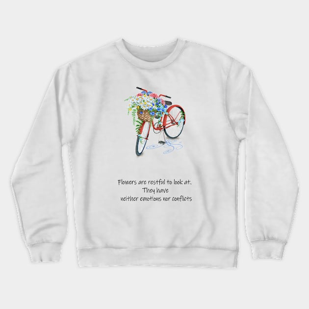 QUOTES INSPIRITION Crewneck Sweatshirt by ART&LINES